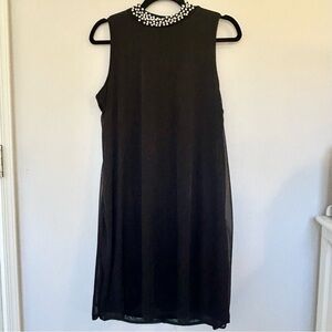 NWT Women’s Nik and Nash Little Black Sleeveless Dress Size L